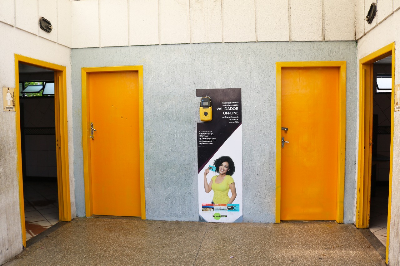 SMTT recupera banheiros do Terminal Maracaju - SMTT Aracaju